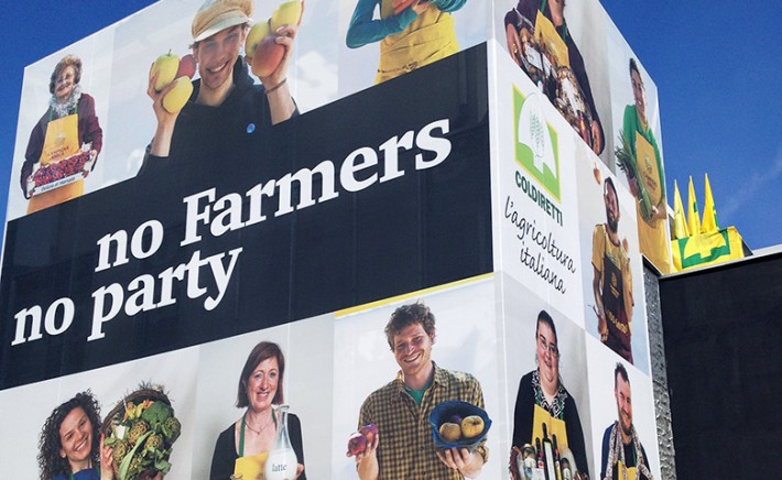 “No farmers no party”: evento speciale Coldiretti a Expo 2015