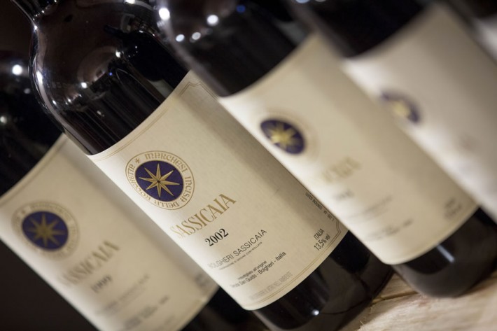 Il Sassicaia è il vino italiano più cercato sul web