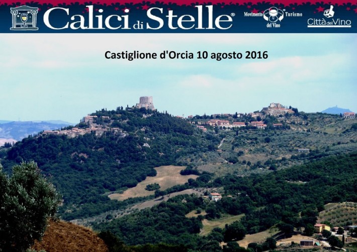 Calici di Stelle a Castiglione d’Orcia ha il sapore del “vino più bello del mondo”