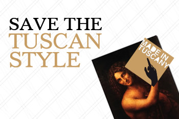 SAVE THE TUSCAN STYLE, mercoledì 24 luglio ore 21 a Villa Severi ad Arezzo