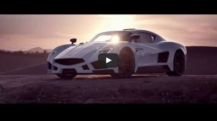 The new official video of the supercar Evantra